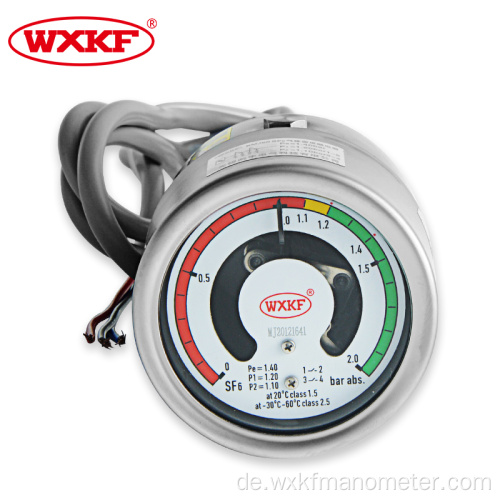 IP 65 Impact Resistance Gasdichte Gauge Monitor SF6 Gasanalysator